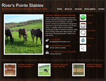 Tablet Screenshot of nkyhorseboarding.com